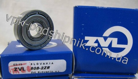 Фото1 Deep groove ball bearing ZVL 608 ZR