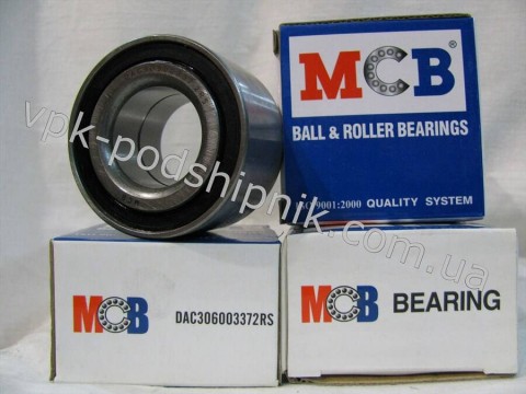 Фото1 Automotive wheel bearing MCB DAC30600337 2RS