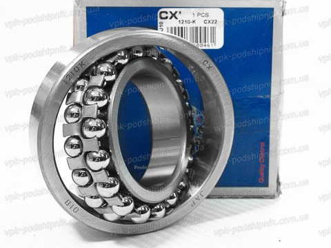 Фото1 Self-aligning ball bearing CX 1210K