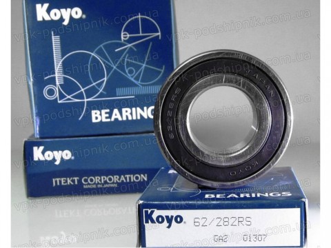 Фото1 Automotive ball bearing KOYO 62/28 2RS