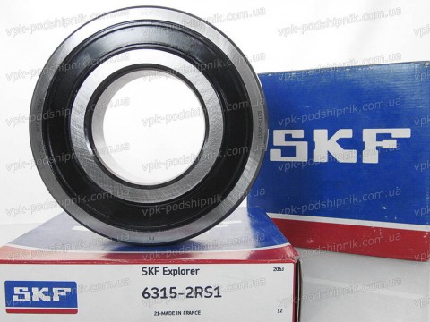 Фото1 Deep groove ball bearing SKF 6315-2RS1