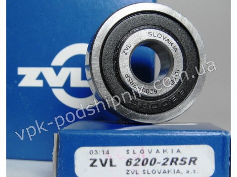 Фото1 Deep groove ball bearing ZVL 6200 RSR