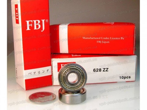 Фото1 Deep groove ball bearing FBJ 628 ZZ