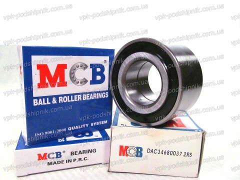 MCB DAC34680037 2RS
