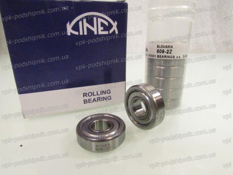Фото1 Deep groove ball bearing KINEX 9x24x7 609 2ZR