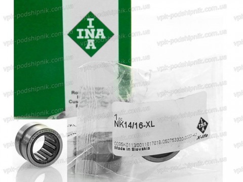 Фото1 Needle roller INA NK14/16-XL