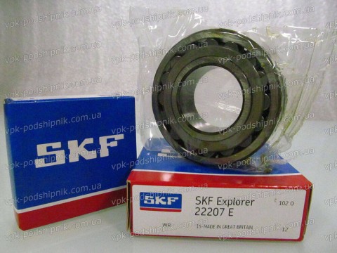 Фото1 Spherical roller bearing SKF 22207 E
