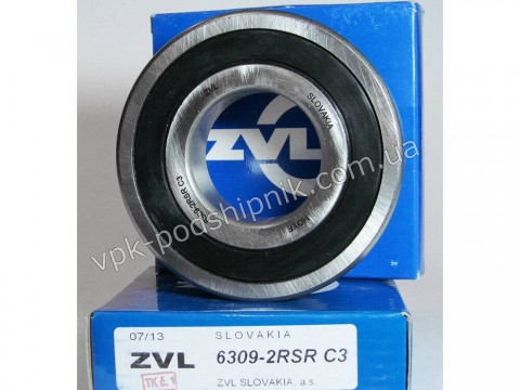 Фото1 Deep groove ball bearing ZVL 6309 2RSRC3