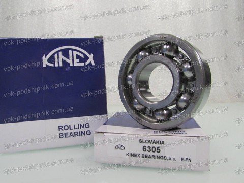 Фото1 Deep groove ball bearing KINEX 6305