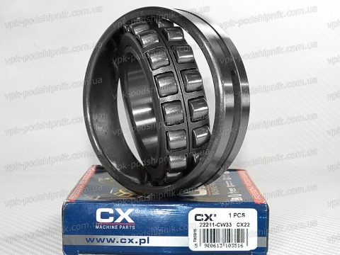 Фото1 Spherical roller bearing CX 22211 CW33