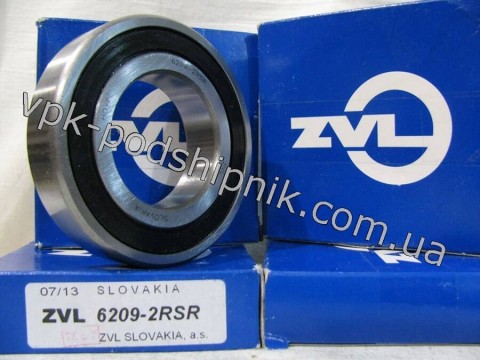 Фото1 Deep groove ball bearing ZVL 6209 2RSR