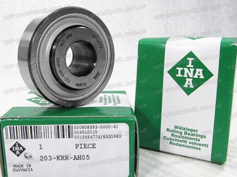 Фото1 Radial insert ball bearing INA 203-KRR-AH05