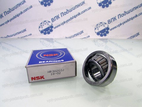 Фото1 Tapered roller NSK 30203 J