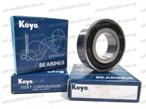 Фото1 Automotive ball bearing KOYO 60/22 2RS