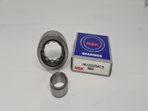 Фото1 Cylindrical roller bearing NSK NU 202 W C3