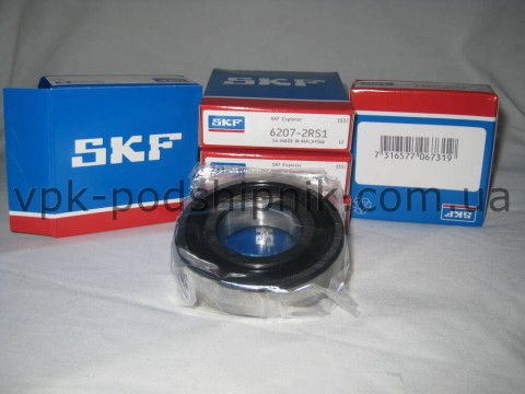 Фото1 Deep groove ball bearing SKF 6207-2RS1
