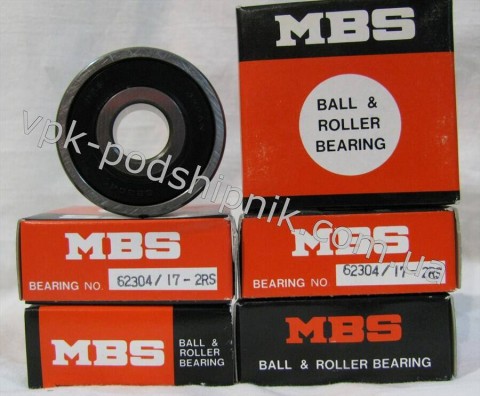 Фото1 Automotive ball bearing MBS 62304/17-2RS
