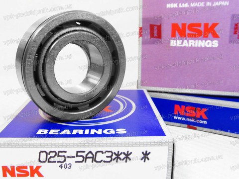 Фото1 Cylindrical roller bearing NSK 025-5AC3
