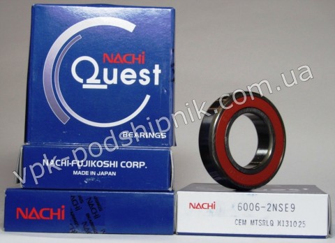 Фото1 Deep groove ball bearing NACHI 6006 NSE9
