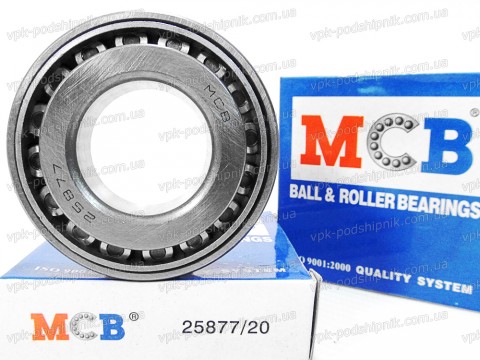 Фото1 Tapered roller MCB 25877/25820