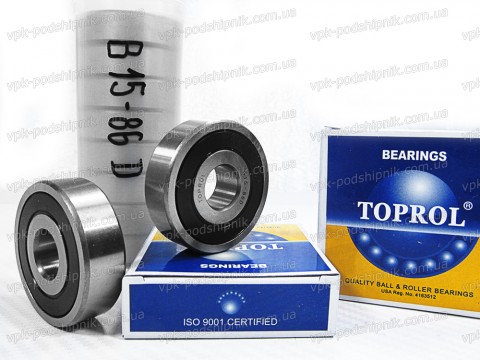 Фото1 Automotive ball bearing B15-86D-2RS 15x47x14