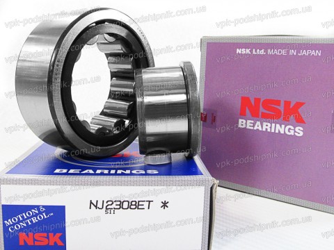 Фото1 Cylindrical roller bearing NSK NJ2308 ET 40x90x33