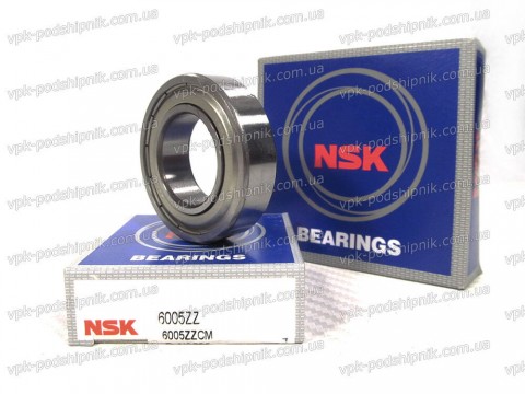 Фото1 Deep groove ball bearing NSK 6005 ZZ