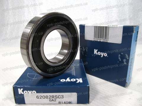Фото1 Deep groove ball bearing KOYO 6208 2RS C3