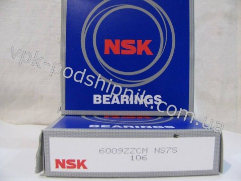 Фото1 Deep groove ball bearing NSK 6009 ZZ