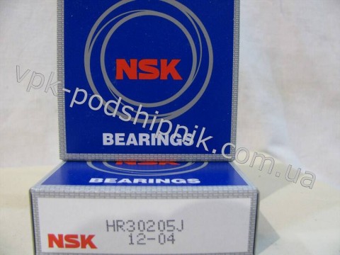 Фото1 Tapered roller NSK 30205J