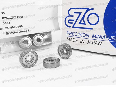 Фото1 Deep groove ball bearing EZO 625 ZZ
