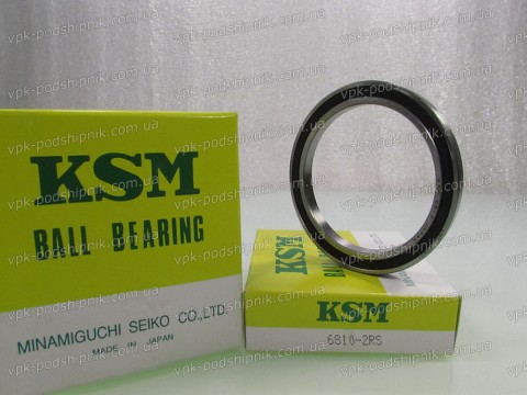 Фото1 Deep groove ball bearing KSM 6810 2RS