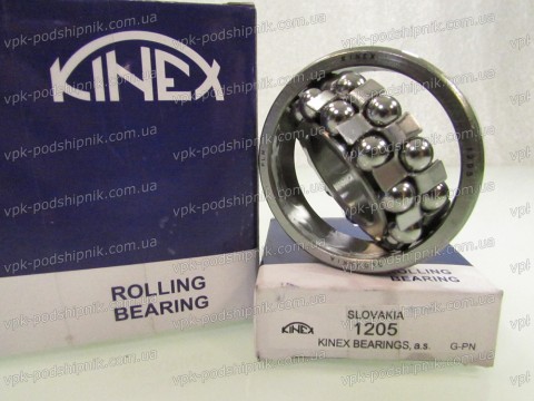 Фото1 Self-aligning ball bearing KINEX 1205