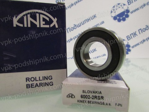 Фото1 Deep groove ball bearing KINEX 6002 2RSR