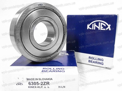 Фото1 Deep groove ball bearing KINEX 6305-2ZR