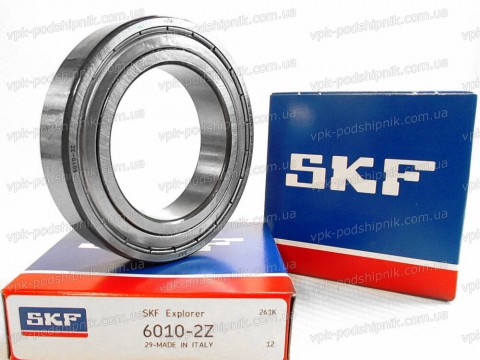 Фото1 Deep groove ball bearing SKF 6010-2Z