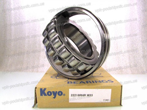 Фото1 Spherical roller bearing KOYO 22218 RHR W33