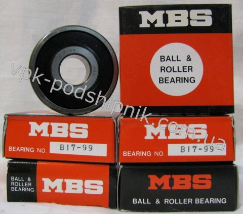Фото1 Automotive ball bearing MBS B17-99