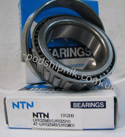 Фото1 Tapered roller NTN 4T-LM102949/LM102910