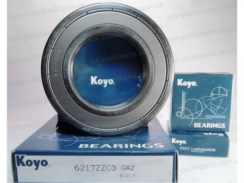Фото1 Deep groove ball bearing KOYO 6217 ZZ C3