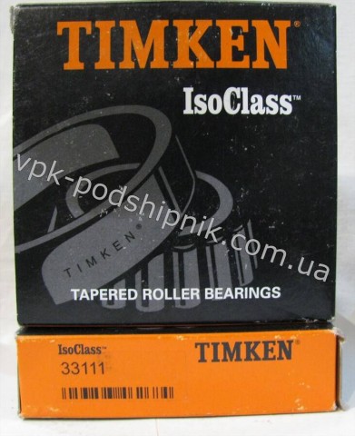 Фото1 Tapered roller TIMKEN X33111 - Y33111