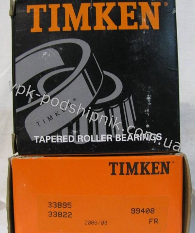 Фото1 Tapered roller TIMKEN 33895/33822