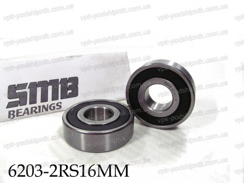 Фото1 Automotive ball bearing 6203-2RS-16