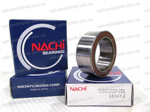 Фото1 Automotive air conditioning bearing NACHI 35BG5220-2DLCS 35x52x20