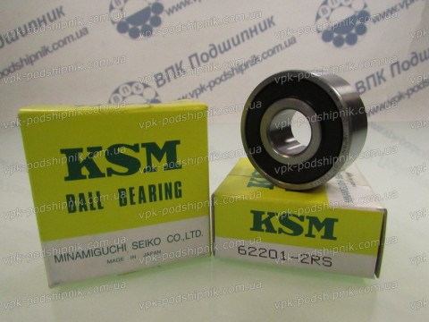 Фото1 Deep groove ball bearing KSM 62201 RS