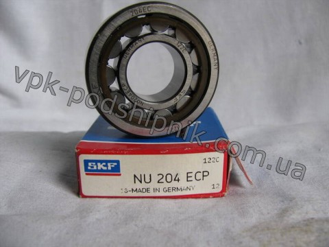 Фото1 Cylindrical roller bearing SKF NU204 ECP