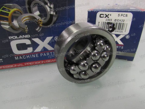 Фото1 Self-aligning ball bearing CX 2303