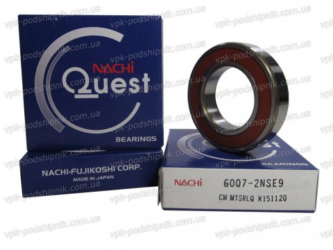Фото1 Deep groove ball bearing NACHI 6007 NSE