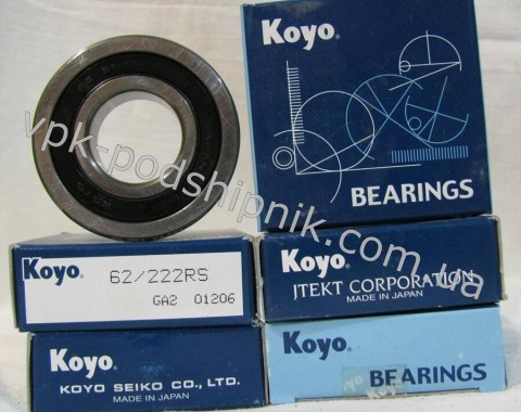 Фото1 Automotive ball bearing KOYO 62/22 2RS