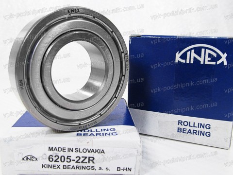 Фото1 Deep groove ball bearing KINEX 6205-2ZR